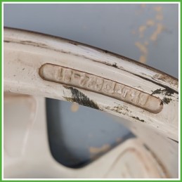 Cerchio Singolo in Lega PEUGEOT 307 (dal 04/2001 al 12/2006) 16 pollici 16" 6.5J 4x108 ET 31 originale usato al pz