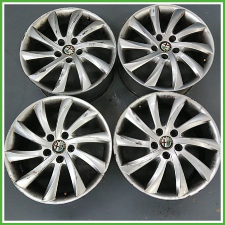 Cerchi in Lega ALFA ROMEO GIULIETTA (5Y) (dal 08/2013) 17 pollici 17" 7.5J 5x98 ET 41 4pz originali usati