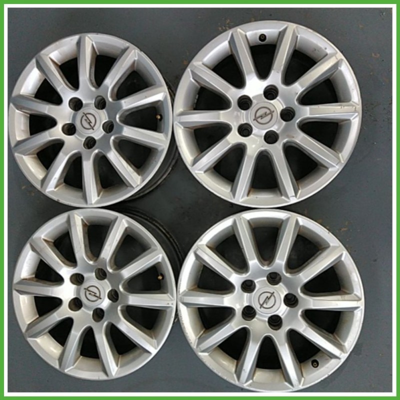 Cerchi in Lega OPEL ZAFIRA (A05) (dal 06/2005) 16 pollici 16" 6.5J 5x110 ET 37 4pz originali usati