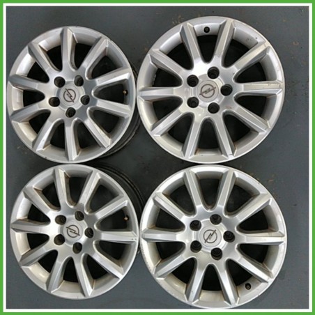 Cerchi in Lega OPEL ZAFIRA (A05) (dal 06/2005) 16 pollici 16" 6.5J 5x110 ET 37 4pz originali usati