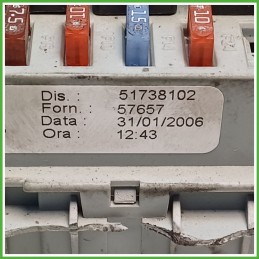 Body Computer Centralina Modulo BCM BSI FIAT CROMA 2T 1.9 MJT 51789318 2005 2007