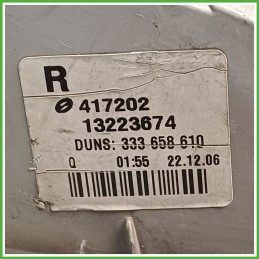Fanale Fanalino Posteriore Destro DX SCHEFENACKER OPEL ASTRA A04 93182993 Usato
