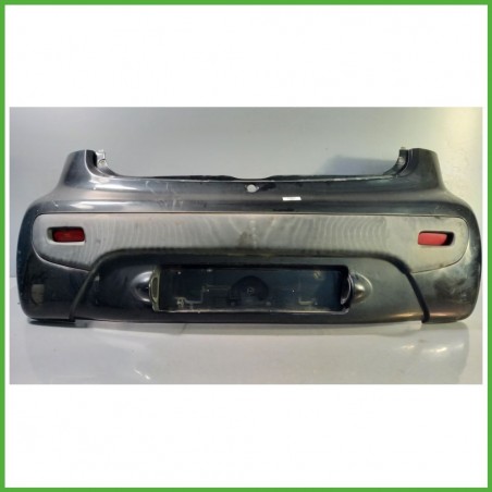 Paraurti Posteriore PEUGEOT 107 Berlina NERO METALLO EXZ 7410Y8 2005 2014 Originale Usato