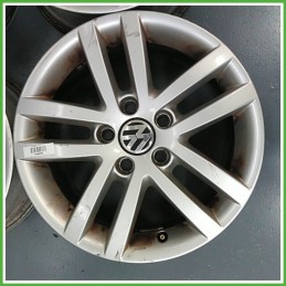 Cerchi in Lega VOLKSWAGEN GOLF (5K/AJ) (dal 09/2008) 16 pollici 16" 6.5J 5x112 ET 50 4pz originali usati