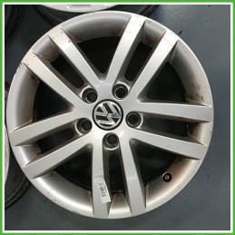 Cerchi in Lega VOLKSWAGEN GOLF (5K/AJ) (dal 09/2008) 16 pollici 16" 6.5J 5x112 ET 50 4pz originali usati