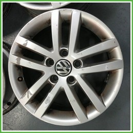 Cerchi in Lega VOLKSWAGEN GOLF (5K/AJ) (dal 09/2008) 16 pollici 16" 6.5J 5x112 ET 50 4pz originali usati