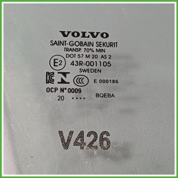Cristallo Laterale Scendente Anteriore Destro DX VOLVO XC60 32368734 2021 SAINT-GOBAIN