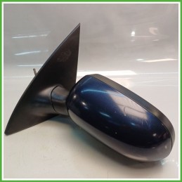 Specchio Specchietto Retrovisore Sinistro SX BLU OPEL CORSA X01 2000 2006 Originale Usato