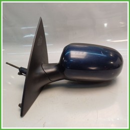 Specchio Specchietto Retrovisore Sinistro SX BLU OPEL CORSA X01 2000 2006 Originale Usato
