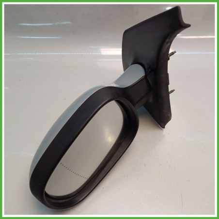 Specchio Specchietto Retrovisore Sinistro SX GRIGIO CHIARO MV632 GREY BOREAL BC RENAULT SCENIC 1999 2003 Originale Usato