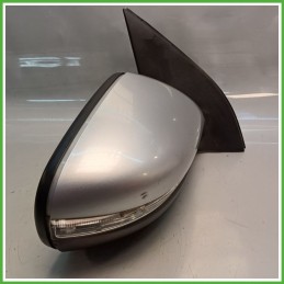 Specchio Specchietto Retrovisore Destro DX GRIGIO CHIARO VOLKSWAGEN GOLF 5K/AJ 2008 2012 Originale Usato