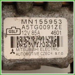 Alternatore MITSUBISHI A5TG0091ZE SMART FORFOUR W454 MN155953