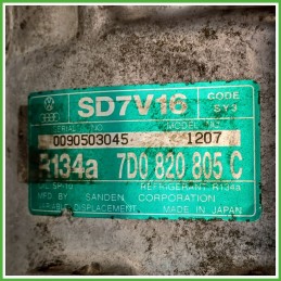 Compressore Clima AC Aria Condizionata SANDEN SD7V16 VOLKSWAGEN LT III 28-46 7D0820805K