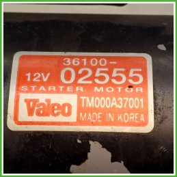 Motorino Avviamento VALEO TM000A37001 KIA PICANTO 1a Serie 3610002560