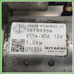 Motorino Avviamento HITACHI S114.906 FIAT GRANDE PUNTO 4C 51890631