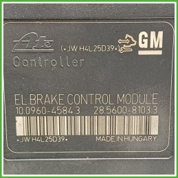 Centralina ABS Modulo Pompa ATE 10.0960-4584.3 13384013 OPEL ASTRA P10 Originale Usato