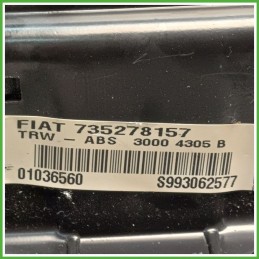 Airbag Guidatore Sinistro SX FIAT PUNTO 1N/1P 1.2 735335242 1999 2005 TRW 30004305B
