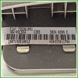 Airbag Guidatore Sinistro SX FIAT PANDA 2Q 1.2 735460952 2003 2010 TRW 30340933E