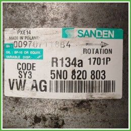 Compressore Clima AC Aria Condizionata SANDEN PXE14 VOLKSWAGEN GOLF 5K/AJ 1K0820808F