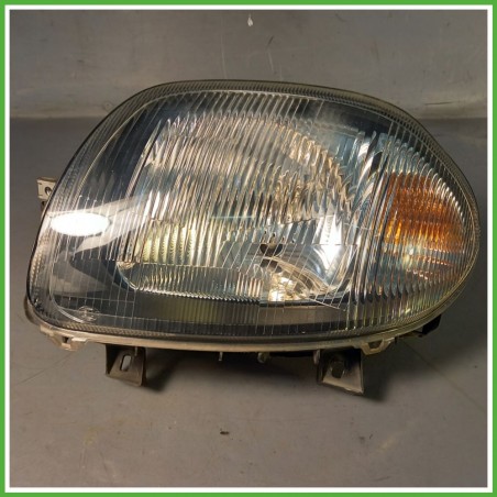 Faro Fanale Proiettore Anteriore Sinistro SX HELLA RENAULT CLIO 2a Serie 7701045168 Usato