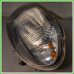 Faro Fanale Proiettore Anteriore Sinistro SX HELLA RENAULT CLIO 2a Serie 7701045168 Usato