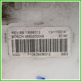 Pompa Carburante Elettrica OPEL ASTRA P10 1.4 13586321 2009 2015 BOSCH 0580200049