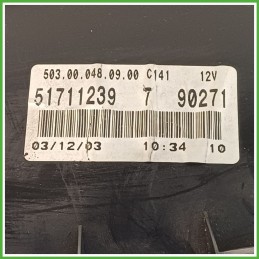 Quadro strumenti contachilometri tachimetro VEGLIA BORLETTI 503.00.048.09.00 FIAT PANDA 2Q 1.2 51711240