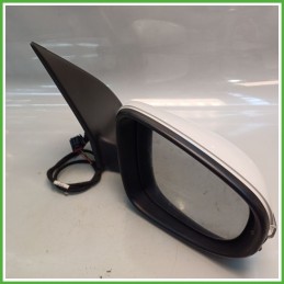 Specchio Specchietto Retrovisore Destro DX BIANCO B4 B9A VOLKSWAGEN GOLF 5K/AJ 2008 2012 Originale Usato