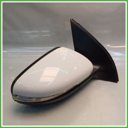 Specchio Specchietto Retrovisore Destro DX BIANCO B4 B9A VOLKSWAGEN GOLF 5K/AJ 2008 2012 Originale Usato