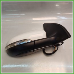 Specchio Specchietto Retrovisore Destro DX BIANCO B4 B9A VOLKSWAGEN GOLF 5K/AJ 2008 2012 Originale Usato