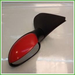 Specchio Specchietto Retrovisore Sinistro SX ROSSO ADEN KKN PEUGEOT 206 Plus 2009 FICOSA FICOMIRRORS Originale Usato