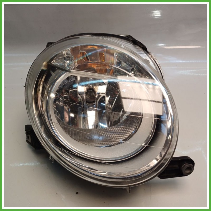 Faro Fanale Proiettore Anteriore Destro DX AUTOMOTIVE LIGHTING FIAT 500 3P 51787491 Usato