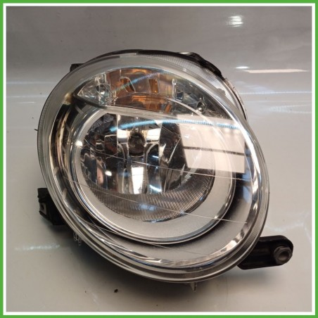 Faro Fanale Proiettore Anteriore Destro DX AUTOMOTIVE LIGHTING FIAT 500 3P 51787491 Usato