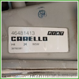 Faro Fanale Proiettore Anteriore Destro DX CARELLO 39760381 FIAT PUNTO 1a Serie 46402649 Usato