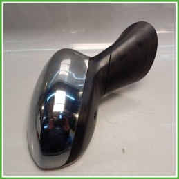 Specchio Specchietto Retrovisore Destro DX CROMATO FIAT 500 3P 2007 2015 FICOSA FICOMIRRORS Originale Usato