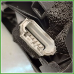 Specchio Specchietto Retrovisore Destro DX CROMATO FIAT 500 3P 2007 2015 FICOSA FICOMIRRORS Originale Usato