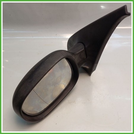 Specchio Specchietto Retrovisore Sinistro SX GOFFRATO RENAULT CLIO 2a Serie 2001 2010 SCHEFENACKER Originale Usato