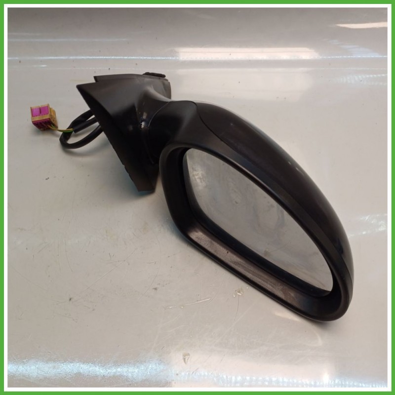 Specchio Specchietto Retrovisore Sinistro SX NERO Z4 C9Z SEAT IBIZA 6L 2001 2009 FICOSA FICOMIRRORS Originale Usato