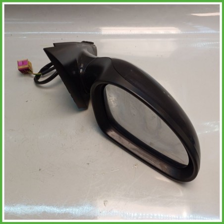 Specchio Specchietto Retrovisore Sinistro SX NERO Z4 C9Z SEAT IBIZA 6L 2001 2009 FICOSA FICOMIRRORS Originale Usato