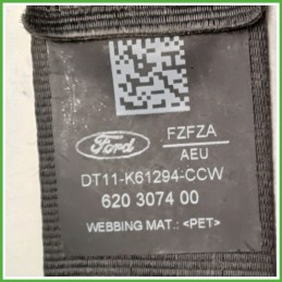 Cintura di Sicurezza Anteriore Destro DX (Lato Passeggero) FORD TRANSIT CONNECT CHC 1.5 2678155 2013 2018 AUTOLIV 620907900