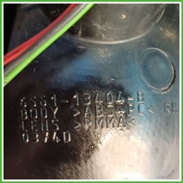 Fanale Fanalino Posteriore Destro DX FORD FIESTA CBK 1432269 Usato