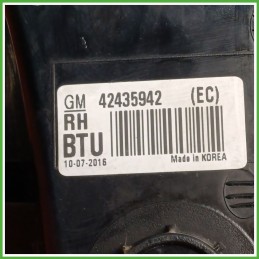 Fanale Fanalino Posteriore Destro DX OPEL MOKKA X 42599463 Usato
