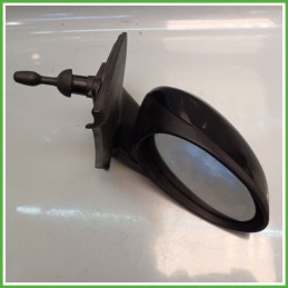Specchio Specchietto Retrovisore Destro DX NERO METALLO EXZ PEUGEOT 107 2005 2014 MAGNA Originale Usato