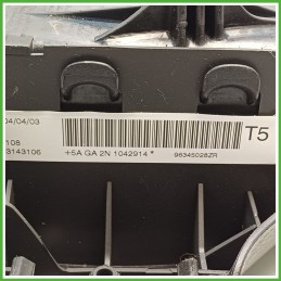 Airbag Guidatore Sinistro SX PEUGEOT 307 1.6 16V 4112HW 2001 2006 AUTOLIV 5AGA2N