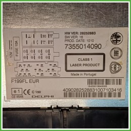Autoradio FIAT PUNTO EVO 3J 1.4 735597878 2009 2013 DELPHI 28252883