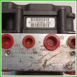 Centralina ABS Modulo Pompa BOSCH 0265800306 71748841 FIAT PANDA 2Q Originale Usato