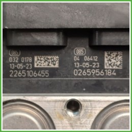 Centralina ABS Modulo Pompa BOSCH 0265956184 71771141 FIAT PUNTO 6U Originale Usato