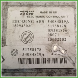 Centralina ABS Modulo Pompa TRW EBC430NG 71740272 LANCIA YPSILON TE Originale Usato