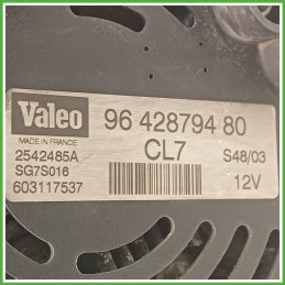 Alternatore VALEO SG7S016 CITROEN C3 1a Serie 5705NH