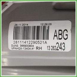 Fanale Fanalino Posteriore Destro DX VISTEON VPAHQX-13404-A OPEL ASTRA P10 13282243 Usato